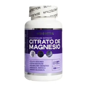 CITRATO DE MAGNESIO 100 caps ONLY NATURAL