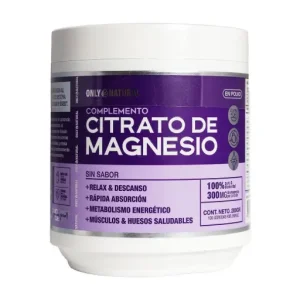 CITRATO DE MAGNESIO 200g Polvo