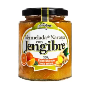 MERMELADA DE NARANJA CON JENGIBRE 350g NUTRIALIMENTOS