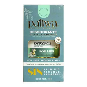 DESODORANTE NATURAL FOR KIDS 50ml PALIWANEEM
