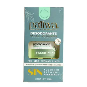 DESODORANTE NATURAL FRESH MINT 50ml PALIWANEEM