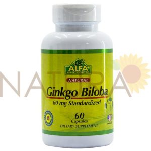 GINKGO BILOBA 60 CAP ALFA