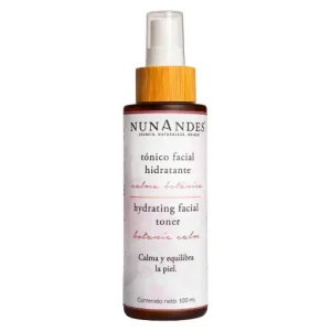 Tonico facial hidratante calma botanica 100 ml Nunandes