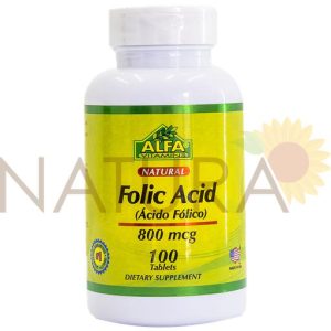 FOLIC ACID 100 CAP ALFA