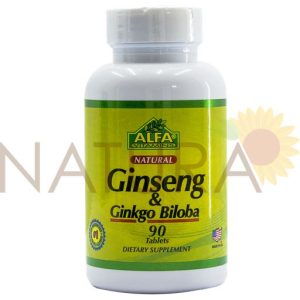 GINSENG+GINKGO BILOBA 90 TAB ALFA